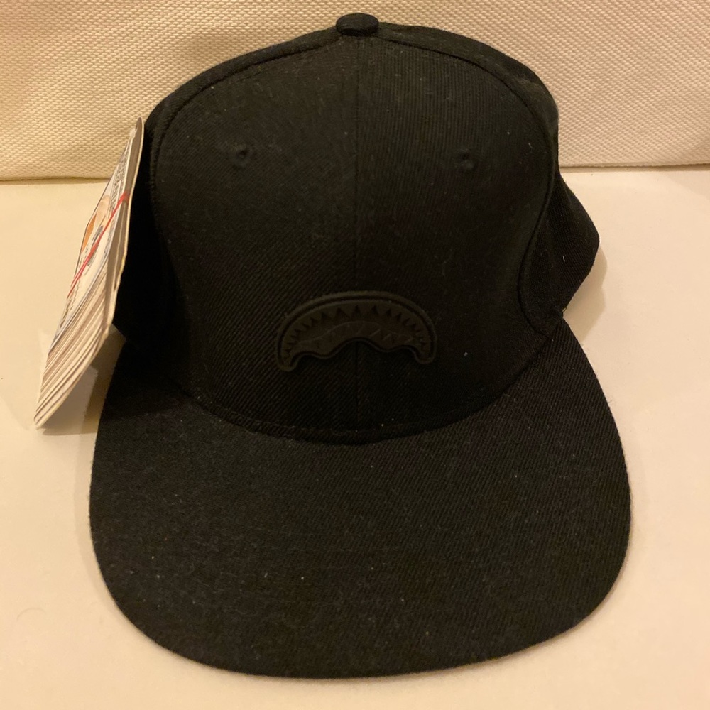 Sprayground LIMITED EDITION Black Baseball Cap NWT